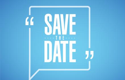 Save the date 