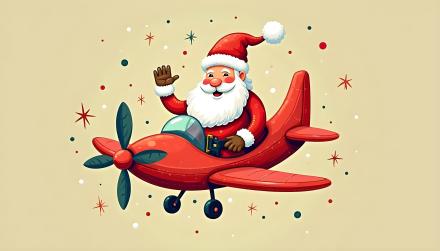 der Weihnachtsmann kommt